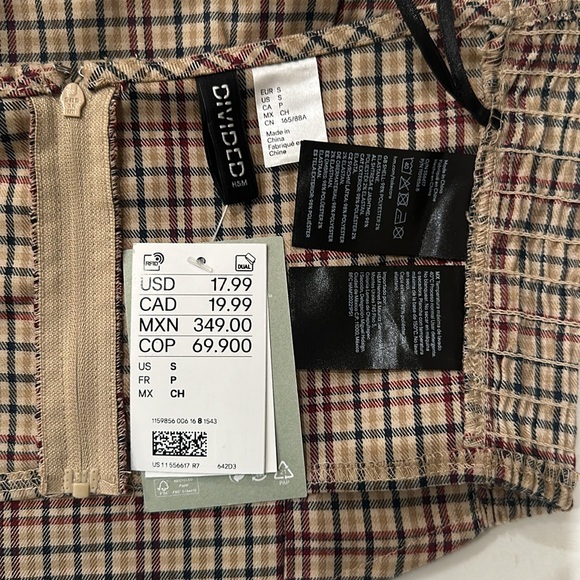 NWT H&M Corset Top - Picture 7 of 8